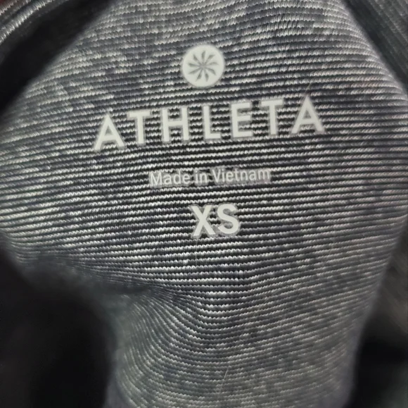 Athleta/ Gray Capri Leggings - Picture 5 of 7